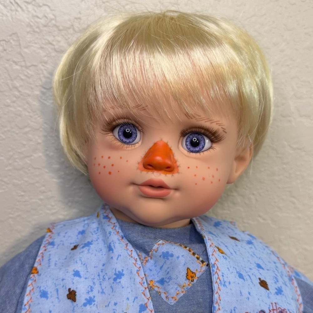 Cheri McAfoose Royal Vienna Doll 1998 Special Edition 84/200 Scarecrow Boy 24" - Picture 5 of 15